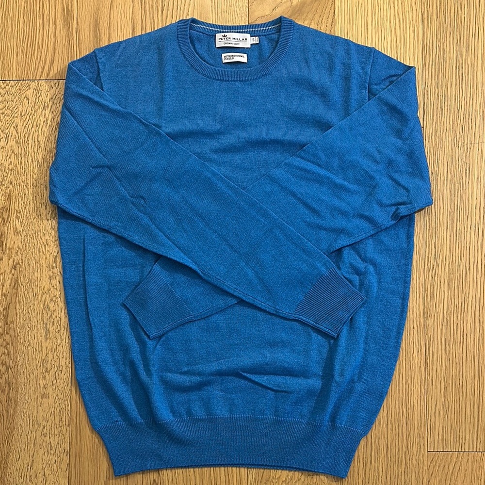 Peter Millar - Men’s Blue Sweater
